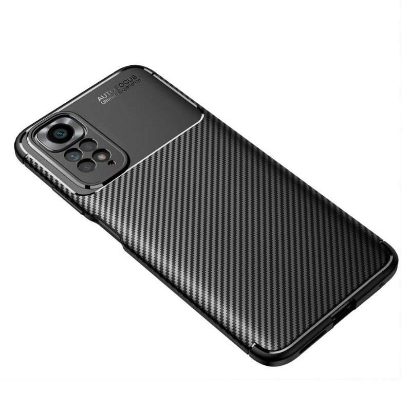 Coque Xiaomi Redmi Note 11 / 11S style fibre de carbone