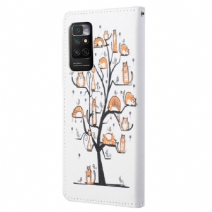 Housse Xiaomi Redmi Note 11 / 11S Arbre à chat