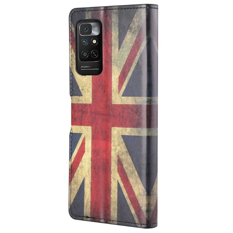 Housse Xiaomi Redmi Note 11 / 11S Drapeau Anglais Vintage