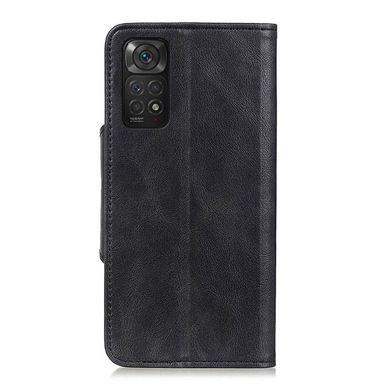 Housse Xiaomi Redmi Note 11 / 11S Full Protect Simili Cuir Mat