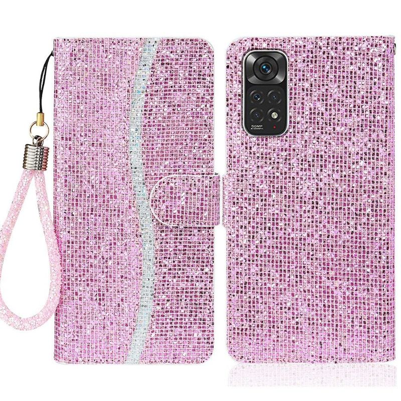 Housse Xiaomi Redmi Note 11 / 11S Glitter Porte Cartes