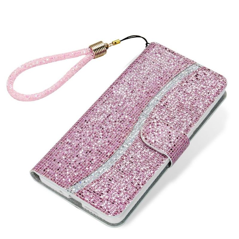 Housse Xiaomi Redmi Note 11 / 11S Glitter Porte Cartes