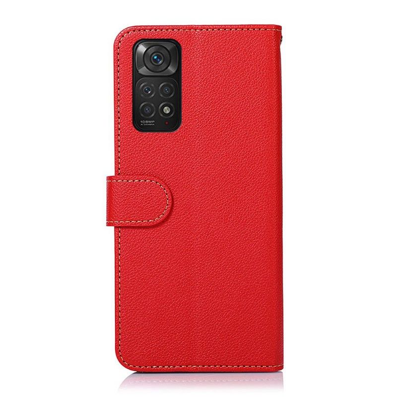 Housse Xiaomi Redmi Note 11 / 11S KHAZNEH coutures apparentes