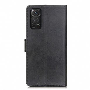 Housse Xiaomi Redmi Note 11 / 11S Marius effet cuir mat