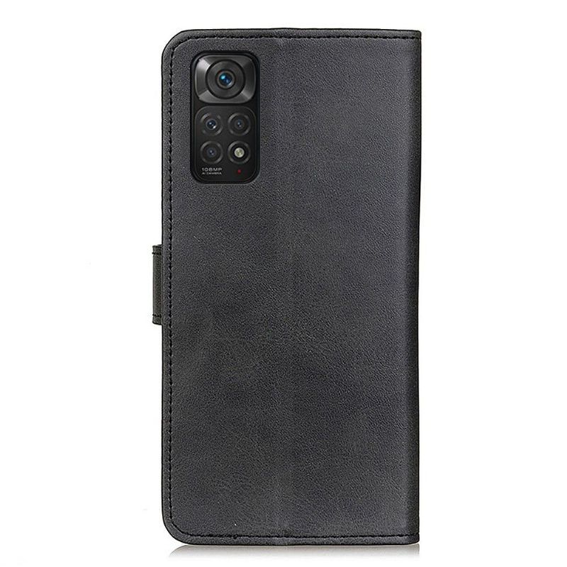 Housse Xiaomi Redmi Note 11 / 11S Marius effet cuir mat