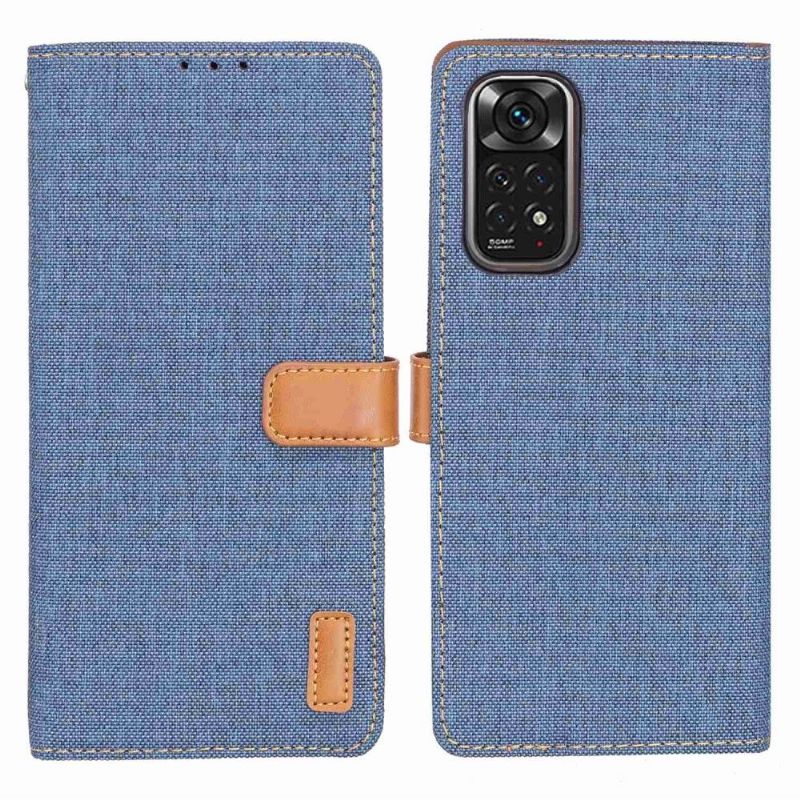 Housse Xiaomi Redmi Note 11 / 11S Oxford effet toile