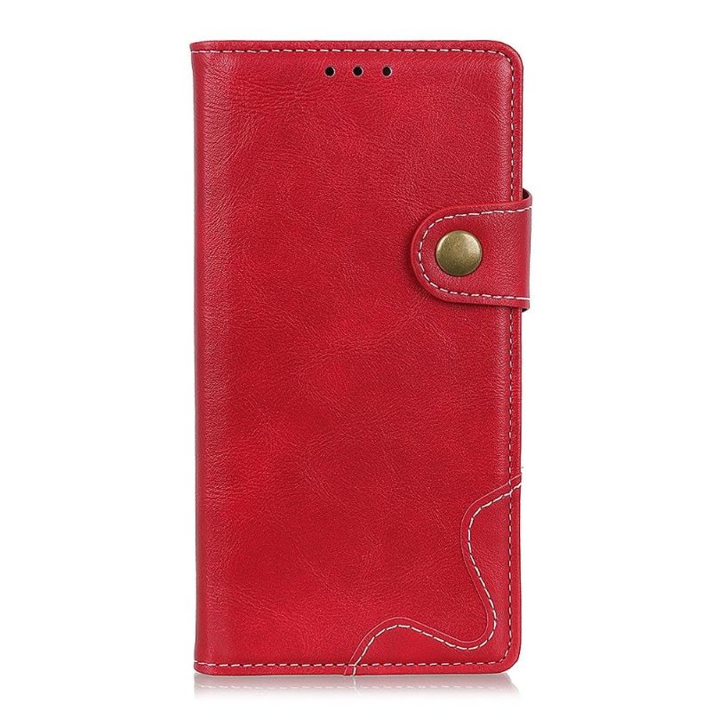 Housse Xiaomi Redmi Note 11 / 11S S Shape effet cuir coutures apparentes