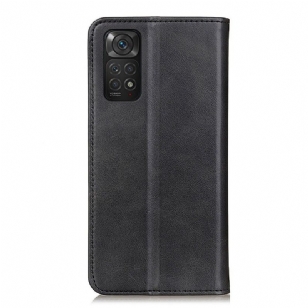 Housse Xiaomi Redmi Note 11 / 11S Simone Flip simili cuir vieilli