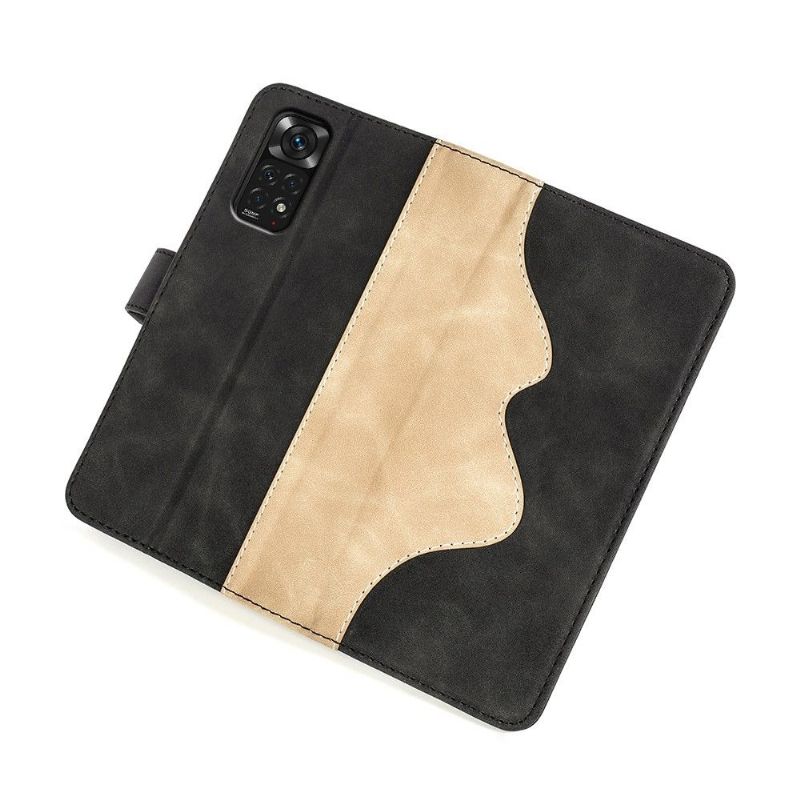 Housse Xiaomi Redmi Note 11 / 11S Stand Folio Bicolore