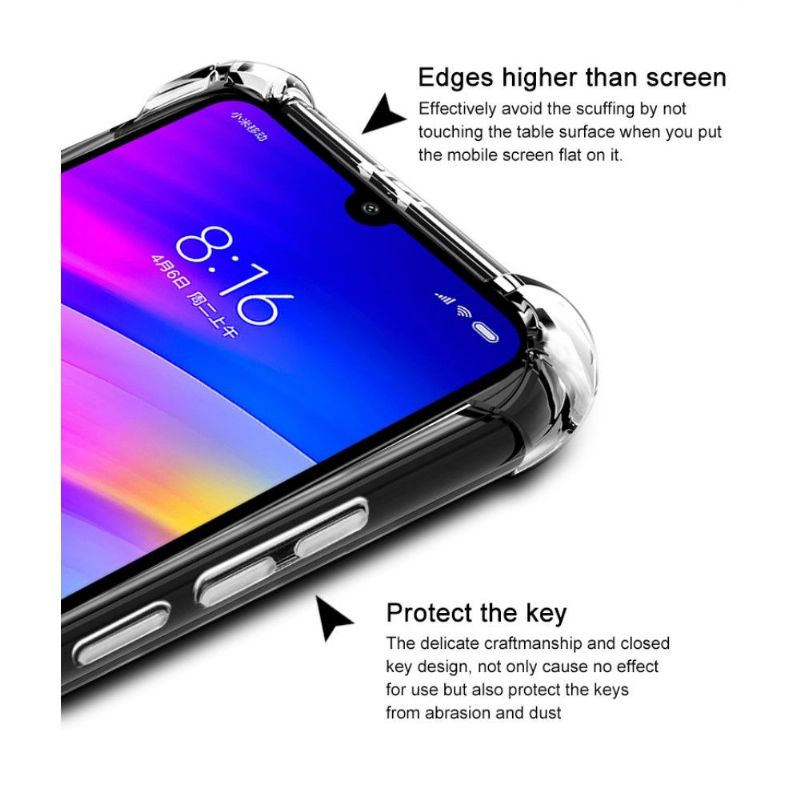 Xiaomi Redmi 7 - Coque class protect - Transparente