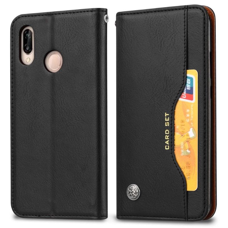 Xiaomi Redmi 7 - Étui cuir avec support et porte cartes