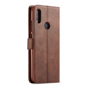 Xiaomi Redmi 7 - Étui Tommy cuir style portefeuille