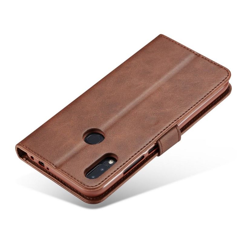 Xiaomi Redmi 7 - Étui Tommy cuir style portefeuille