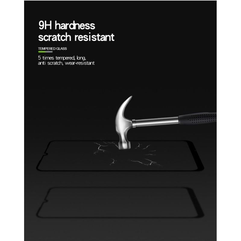 Xiaomi Redmi 7 - Protection d’écran en verre trempé full size - Noir