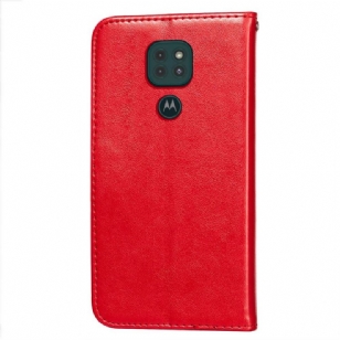 Housse Motorola Moto G9 Play Dentelle simili cuir