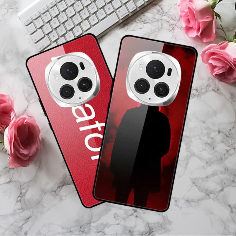 Coque Honor Magic 6 Pro Verre Trempé Fleurs Colorées