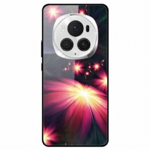 Coque Honor Magic 6 Pro Verre Trempé Fleurs Magnifiques