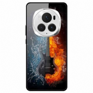 Coque Honor Magic 6 Pro Verre Trempé Guitare de Glace et de Feu