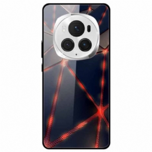 Coque Honor Magic 6 Pro Verre Trempé Laser Rouge