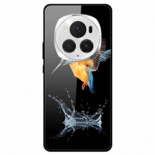 Coque Honor Magic 6 Pro Verre trempé Oiseau Couronné