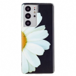 Coque Samsung Galaxy S21 Ultra 5G Fluorescente Marguerite