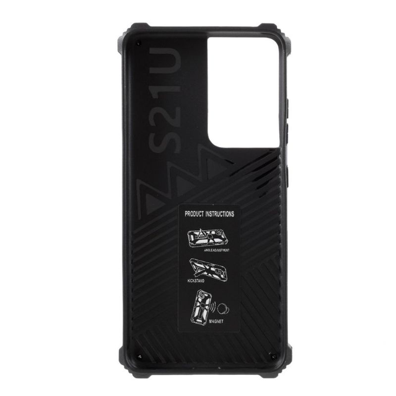 Coque Samsung Galaxy S21 Ultra Suitcase Fonction Support