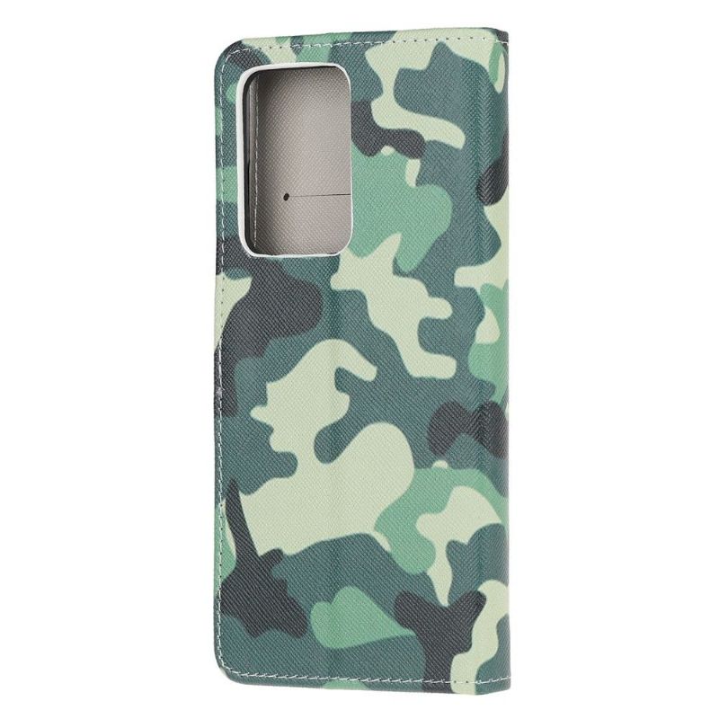 Housse Samsung Galaxy S21 Ultra Camouflage Militaire