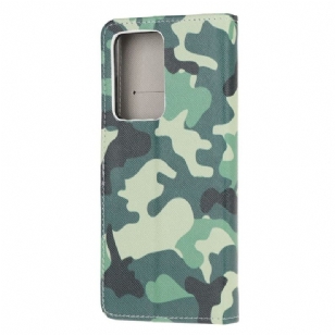 Housse Samsung Galaxy S21 Ultra Camouflage Militaire