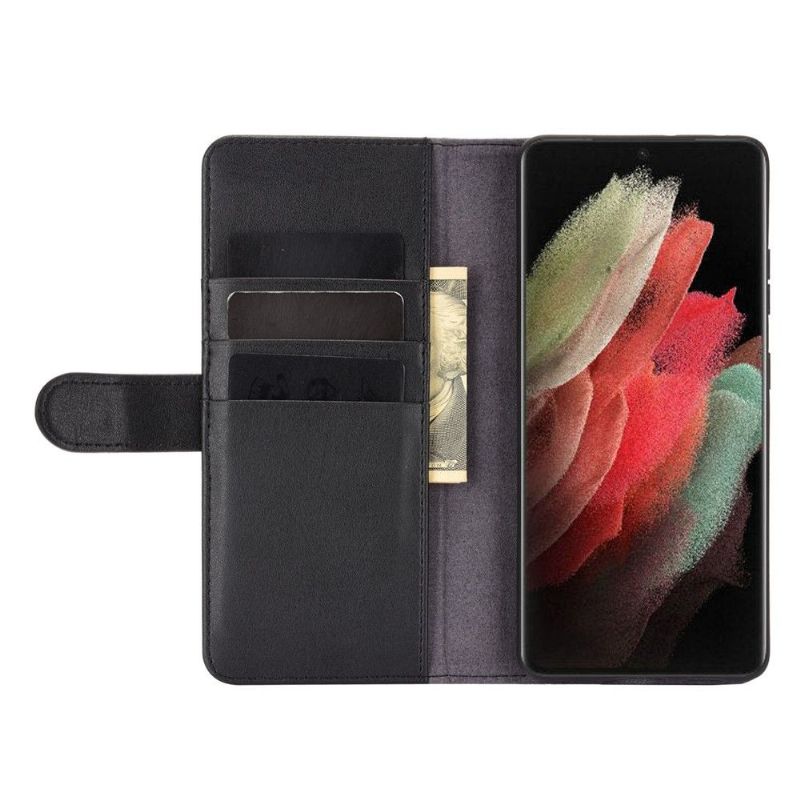 Housse Samsung Galaxy S21 Ultra Cuir Premium