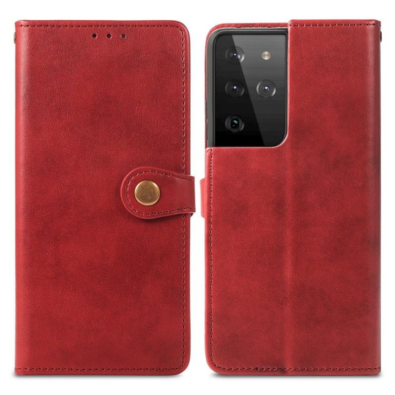 Housse Samsung Galaxy S21 Ultra Indila Simili Cuir Porte Cartes