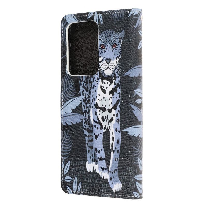 Housse Samsung Galaxy S21 Ultra Jungle Leopard