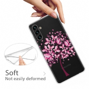 Coque Samsung Galaxy A13 5G arbre à papillons