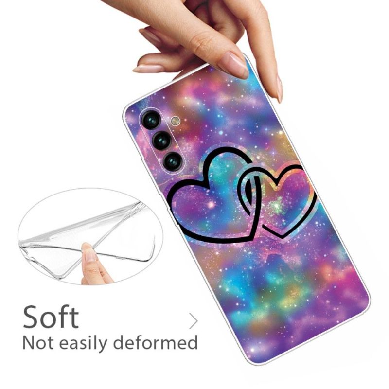 Coque Samsung Galaxy A13 5G Coeurs