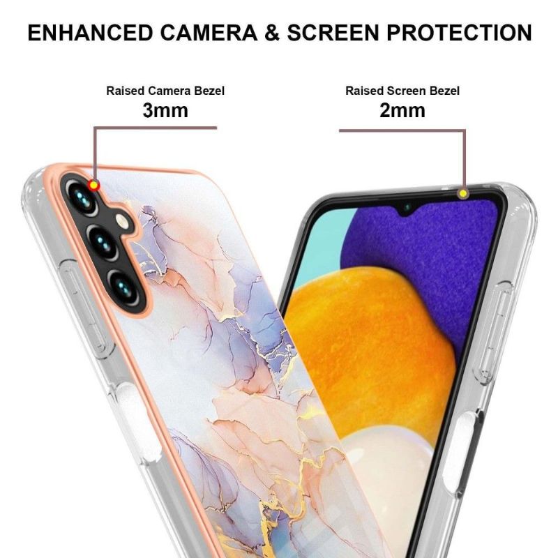 Coque Samsung Galaxy A13 5G marbre coloré