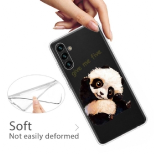 Coque Samsung Galaxy A13 5G Panda "Give me five"