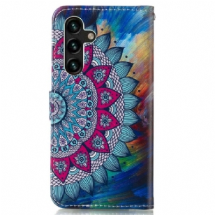 Housse Samsung Galaxy A13 5G mandala fleur