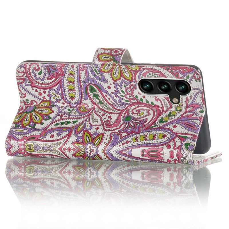 Housse Samsung Galaxy A13 5G Paisley Fleur