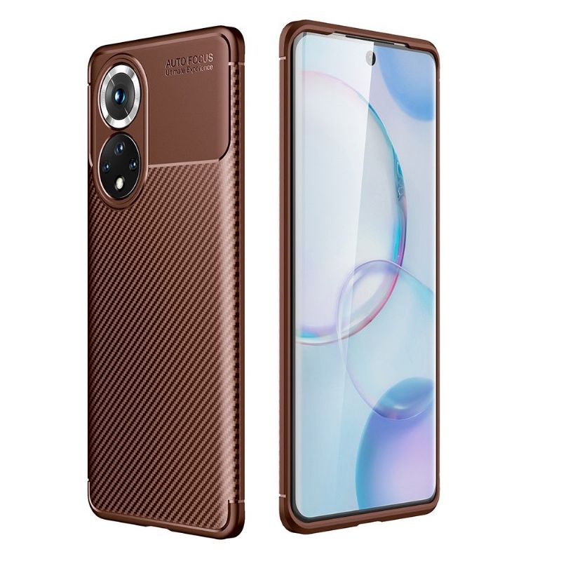 Coque Honor 50 / Huawei Nova 9 style fibre de carbone