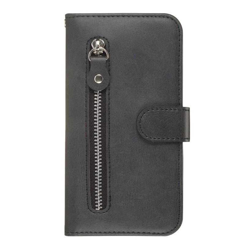 Housse Huawei Y6 2019 Zipper Pocket Fonction Support