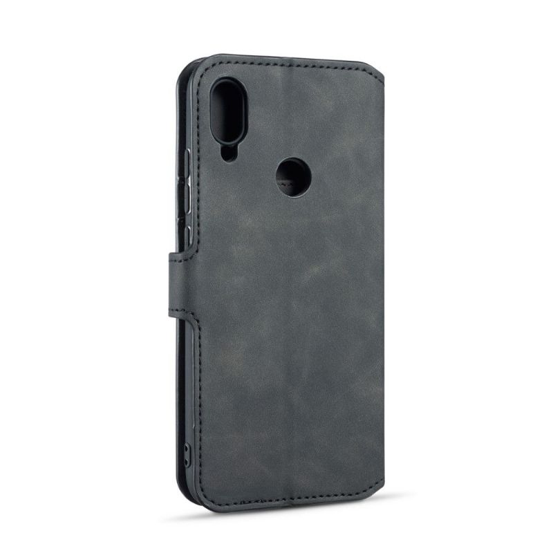 Huawei Y6 2019 - Housse DG MING effet cuir