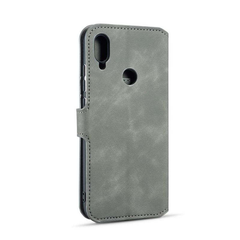 Huawei Y6 2019 - Housse DG MING effet cuir