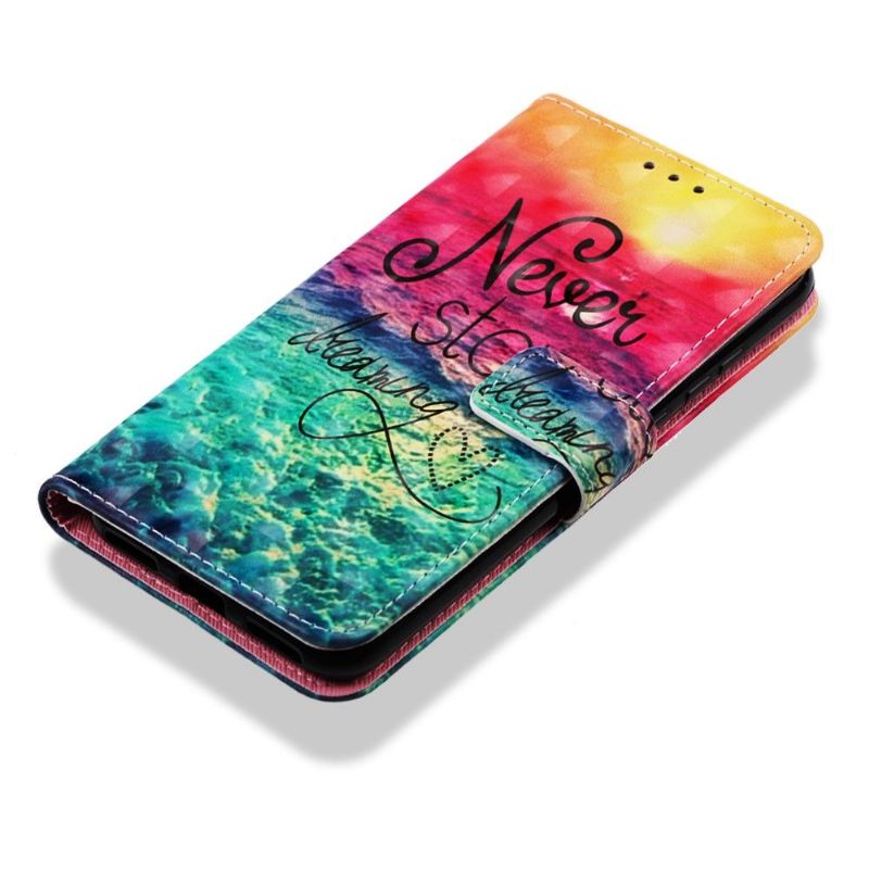 Huawei Y6 2019 - Housse Never Stop Dreaming