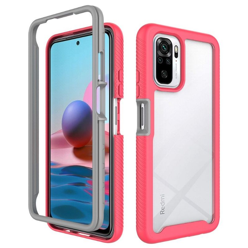 Coque Xiaomi Redmi Note 10 4G Hybride Antichoc dos transparent