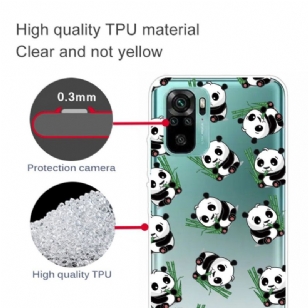 Coque Xiaomi Redmi Note 10 Happy Pandas