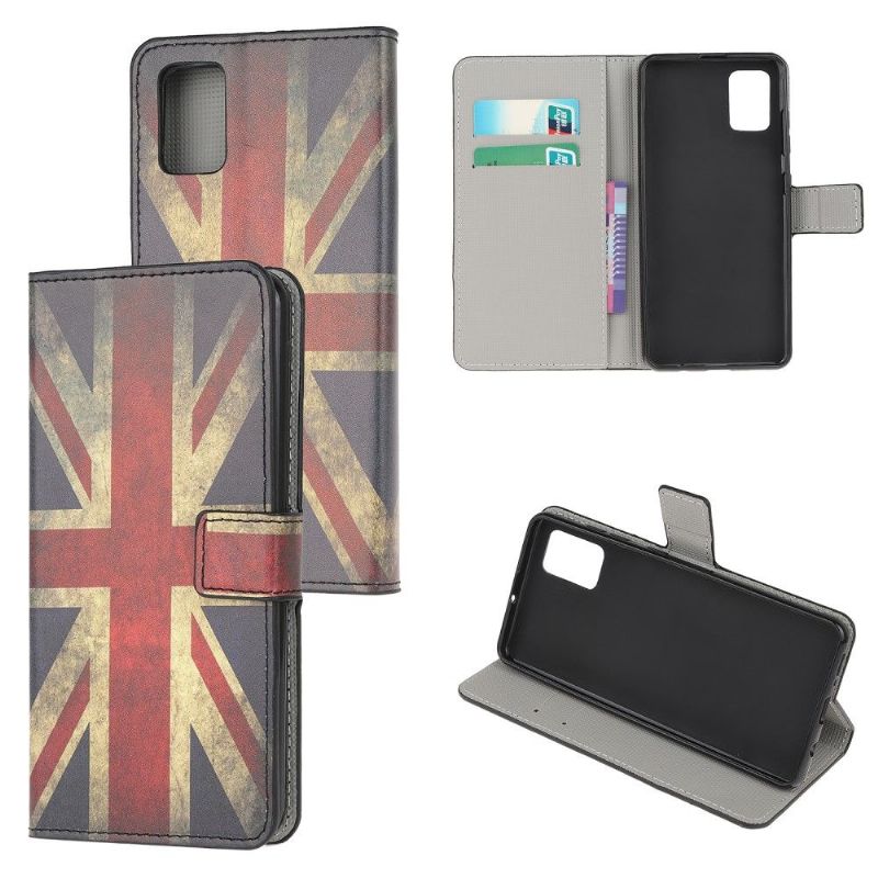 Housse Xiaomi Redmi Note 10 Drapeau Anglais Vintage