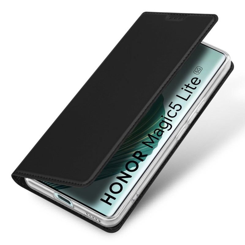 Flip Cover Honor Magic 5 Lite Skin Pro DUX DUCIS