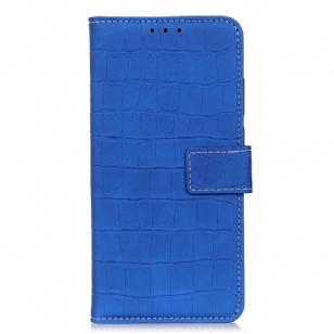 Housse Honor Magic 5 Lite Style Peau de Crocodile