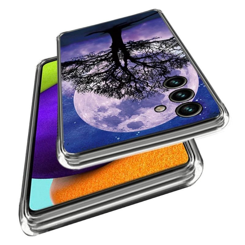 Coque Samsung Galaxy A14 5G / A14 Arbre Lunaire