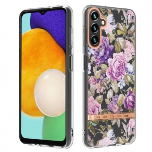 Coque Samsung Galaxy A14 5G / A14 Fleurs Colorées