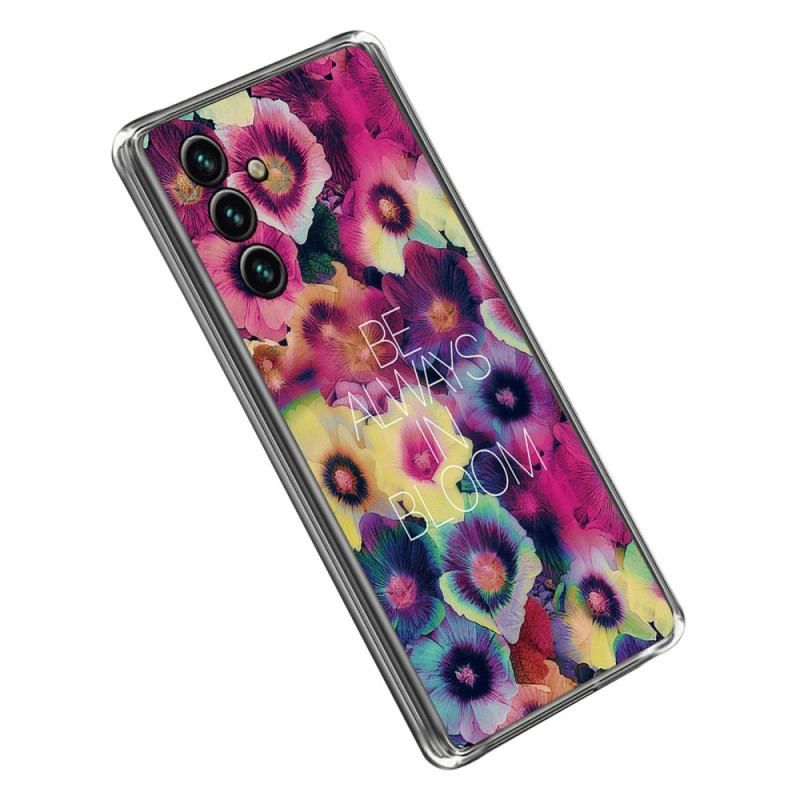 Coque Samsung Galaxy A14 5G / A14 Silicone Florale